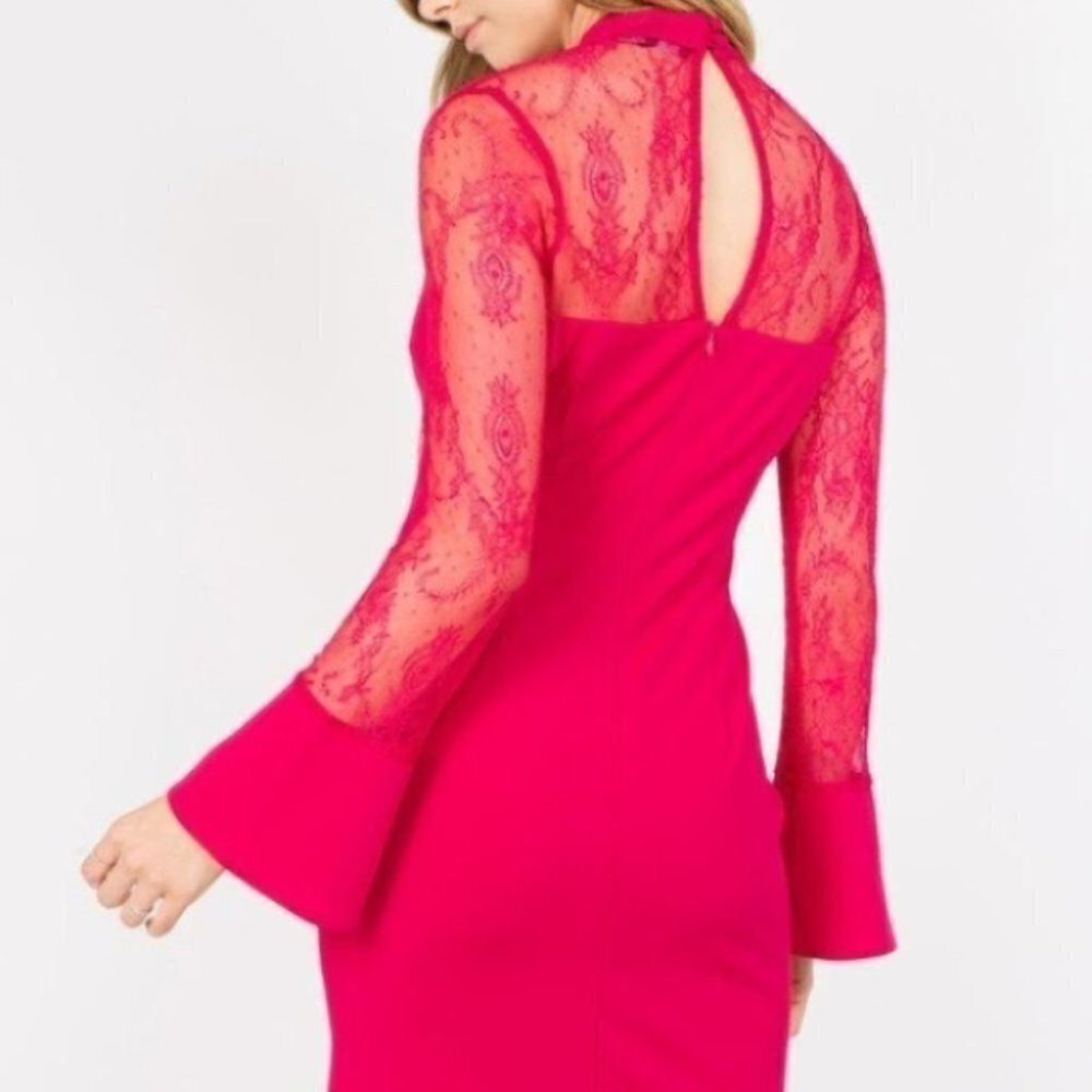 Fuchsia MINI DRESS - Picture 4 of 4